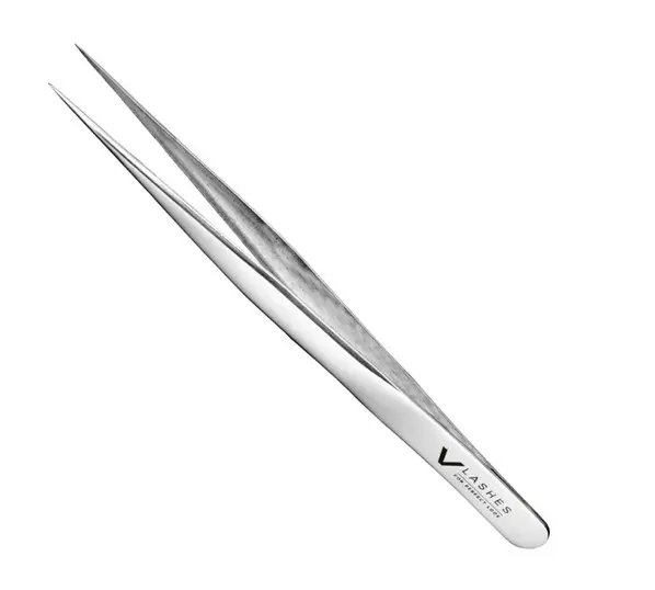 Professional tweezers for eyelashes - straight - TW004