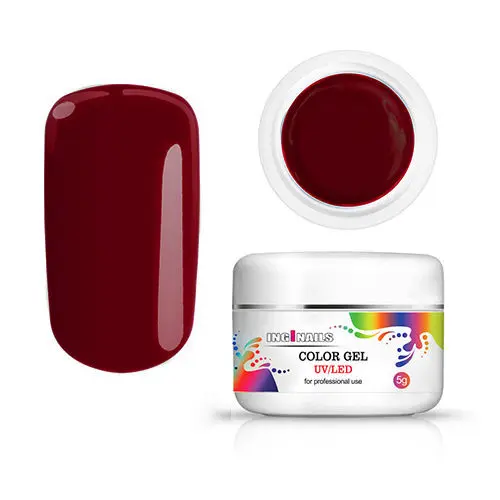 Inginails colour gel UV/LED - Velvet Red, 5g