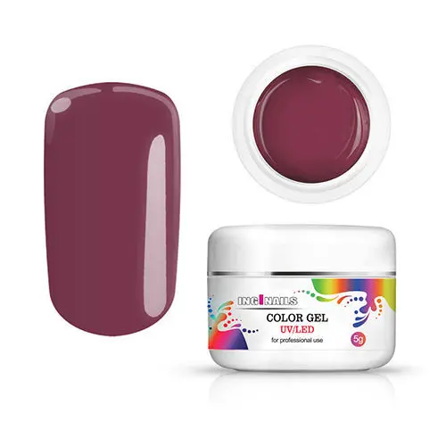Inginails colour gel UV/LED - Ruby Wine, 5g
