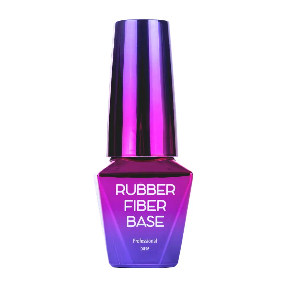UV/LED modeling gel polish, Rubber Fiber Base – Nude, 10ml