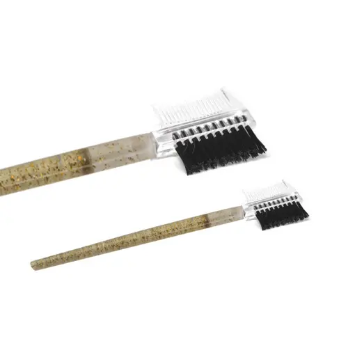 Eyelash and eyebrow brush