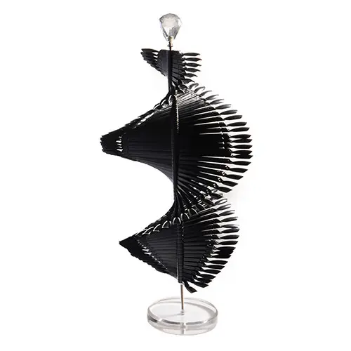Nail display spiral stand for tips - 120 nail tips for swatches