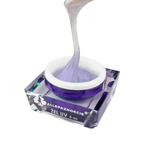 UV modeling gel for nails - Jelly Moonlight Violet, 5ml