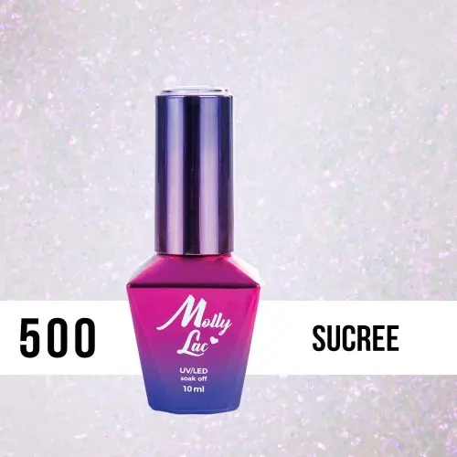 MOLLY LAC UV/LED gel polish Bling It On -  Sucree 500, 10ml