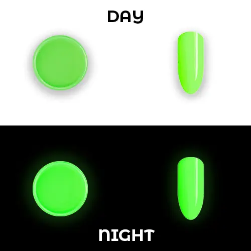 Fluorescent powder - Green, 1g