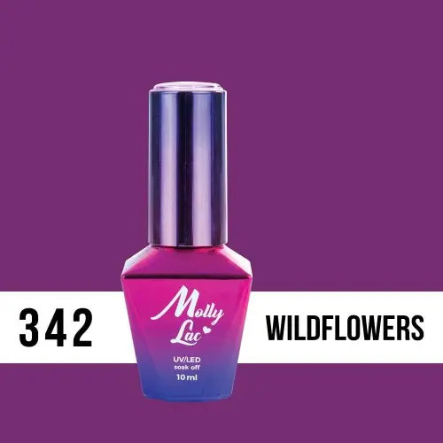 MOLLY LAC UV/LED gel polish Fashion Outfit - Wildflowers 342, 10ml