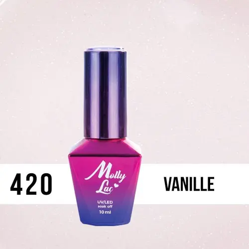 MOLLY LAC UV/LED gel polish Madame French - Vanille 420, 10ml