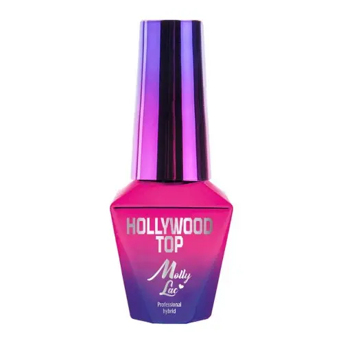 UV/LED Gel polish Molly Lac Hollywood, Mixy Fuchsia - non-effusion, 10ml