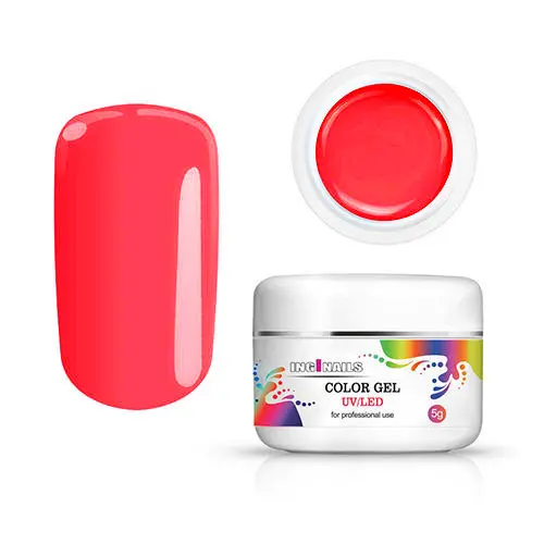 Color gel Inginails UV/LED - Neon Flamingo, 5g
