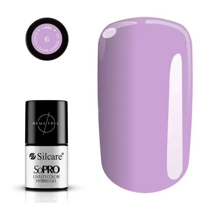 SoPRO UV/LED Color Hybrid Gel, HEMA FREE, 06, 7g