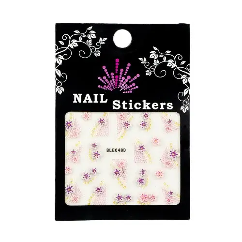 3D nail stickers - flowers