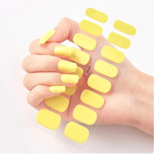 Self-Adhesive Nail Stickers - yellow