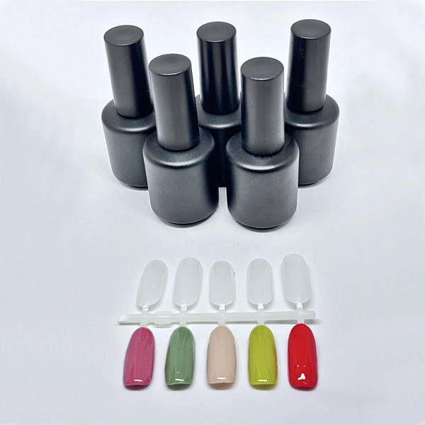 Kit of coloured gel polishes