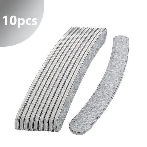 10pcs - Professional sanding file zebra, banana 100/180