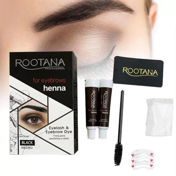 Henna - eyebrow color - black