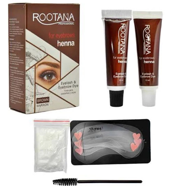 Henna - eyebrow color - brown