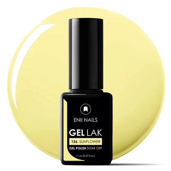 Gel polish 126 Sunflower, 11 ml