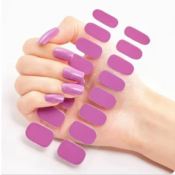 Self-Adhesive Nail Stickers - light purple