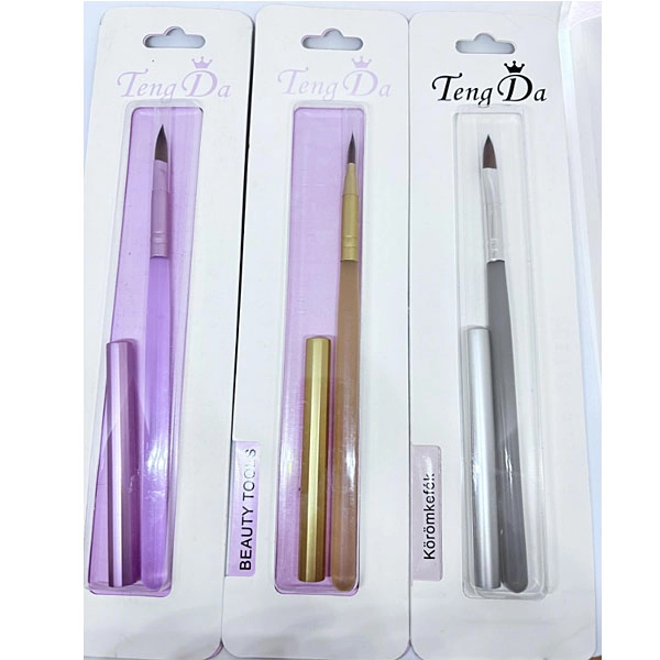 Acrylic brush set, No. 8 - 3 pcs