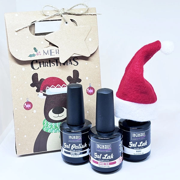 Christmas set of gel polishes