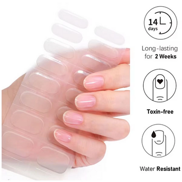 Self-Adhesive Nail Stickers - transparent