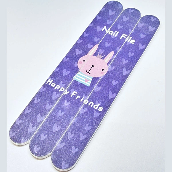 Nail buffer set – blue bunny