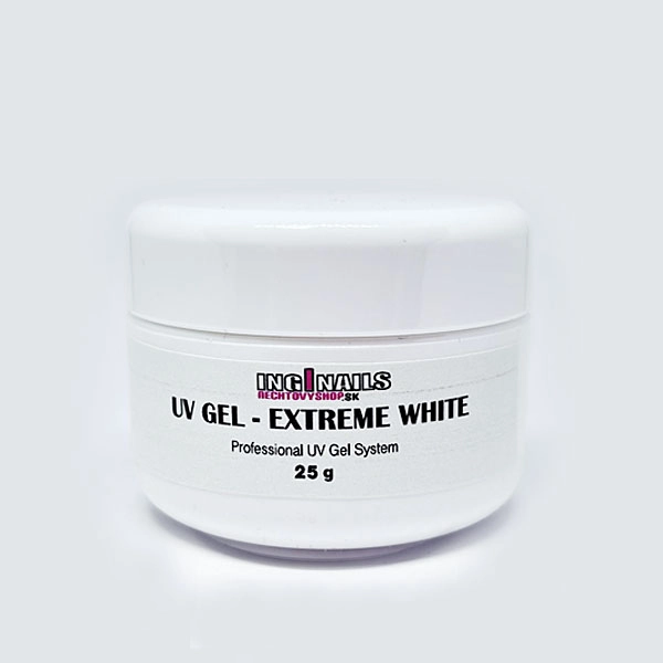 UV gel Inginails - Extreme White 25g 