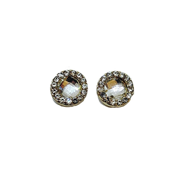 Stud earrings - transparent