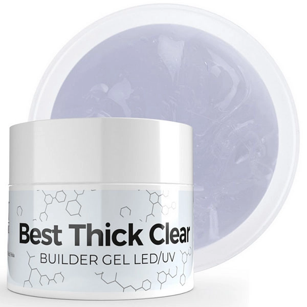 NTN Gel Best Thick Clear UV/LED builder gel, 50g