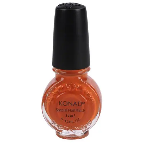 Dark Orange - stamping nail polish, 10ml