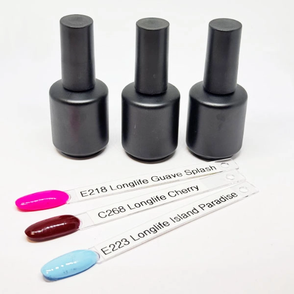 Kit of coloured gel polishes, 3pcs