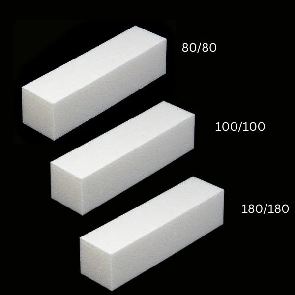 4 - sided block, white - 3pcs