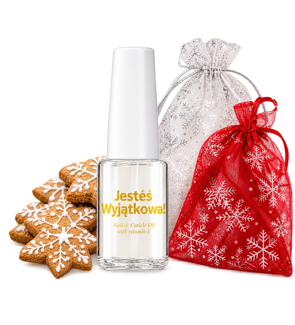 Nail oil 5ml - Gingerbread + gift bag