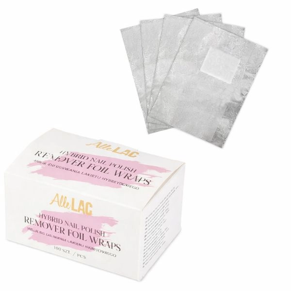 AlleLac Remover wraps 100pcs