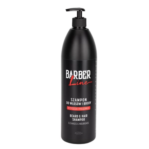 Joanna Barber Line - Hair and Beard Shampoo, 1000ml