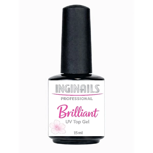 Inginails Brilliant Top UV gel, 15 ml