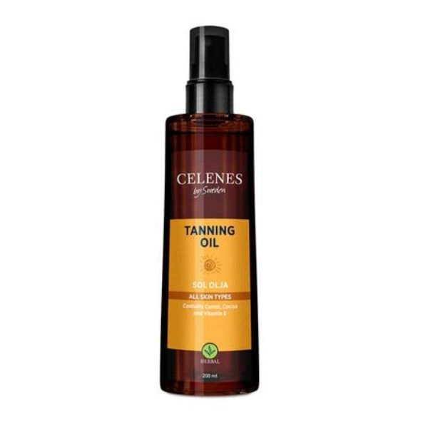 Celenes by Sweden tanning oil, 200ml