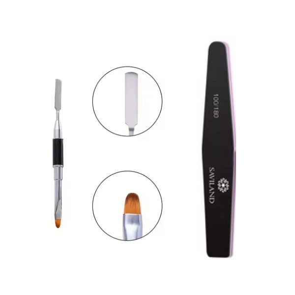 Brush No. 6 + Nail File 100/180