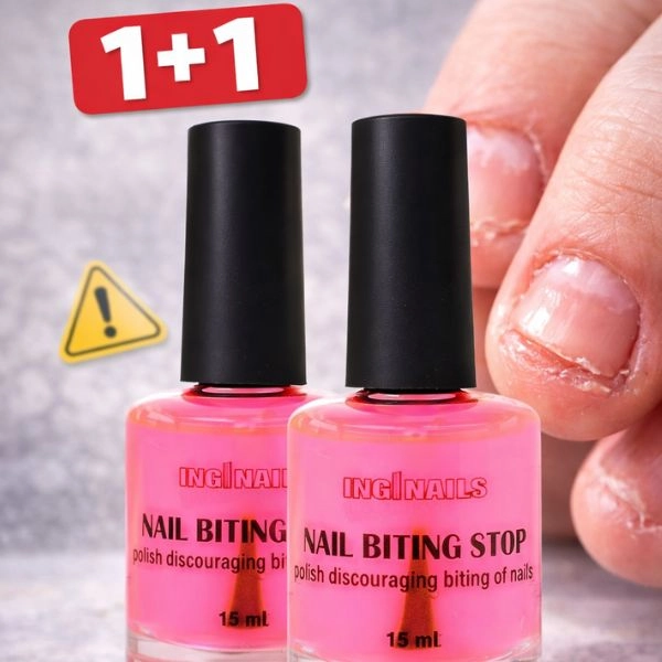 Nail biting stop - nail biting prevention Inginails 15ml -1+1 FREE