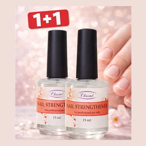 Nail Strengthener 15ml - 1+1 FREE
