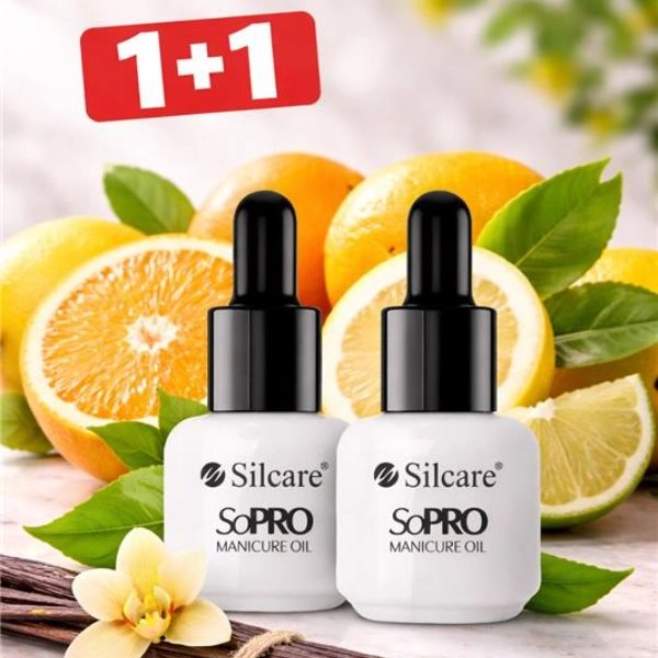 Silcare SoPro nail oil - HEMA FREE, 15ml - 1+1 FREE