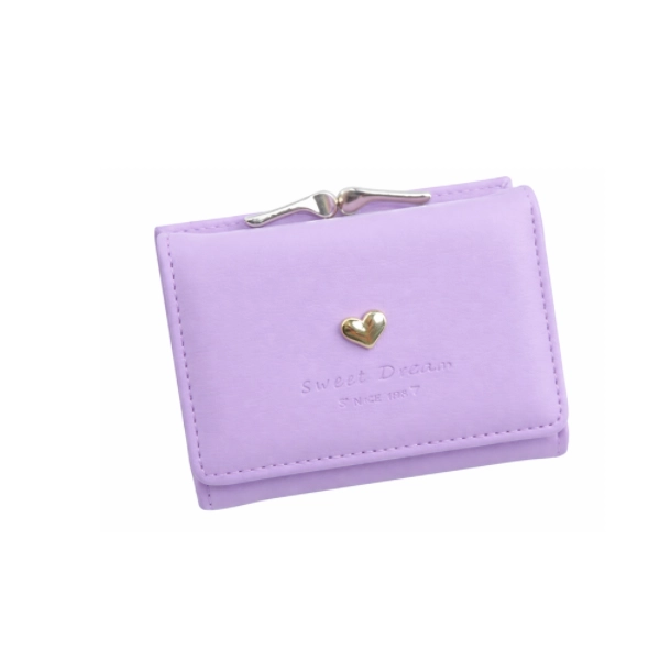 Small women's wallet - purple