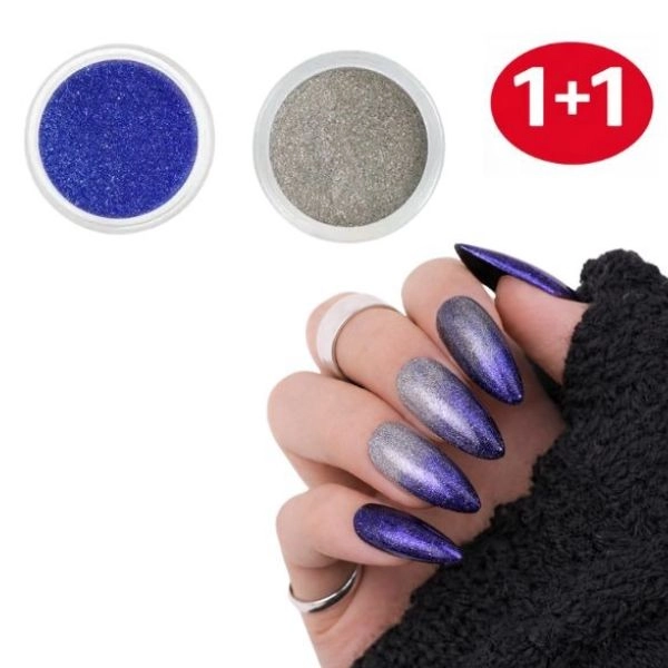 Coloured mirror powder nr. 11 +nr. 22 - 1+1 FREE