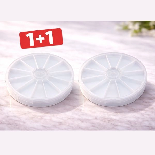 Case for nail art - 12-piece - 1+1 FREE