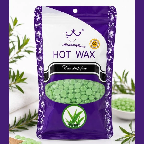 Cosmetic depilatory wax - pearles – Teatree, 100g