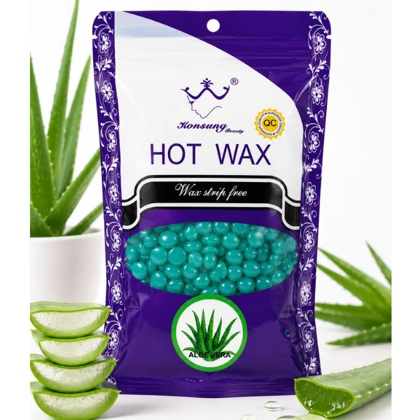Cosmetic depilatory wax - pearles – Aloe Vera, 100g