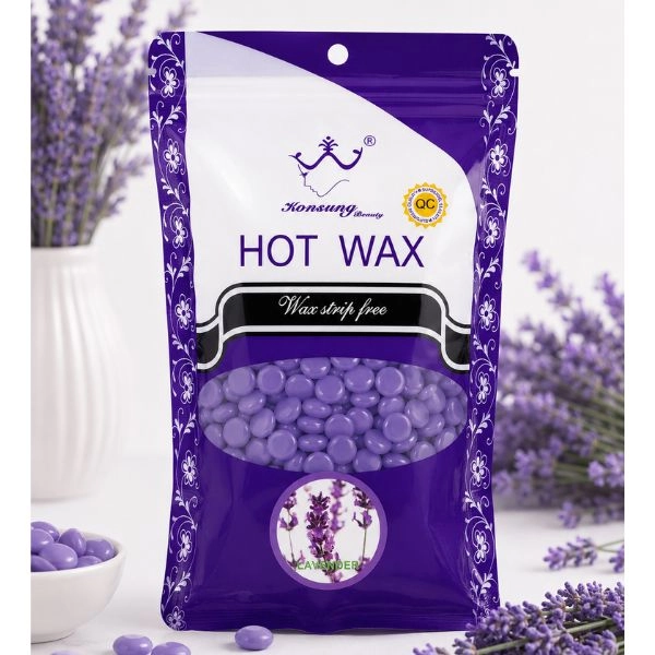 Cosmetic depilatory wax - pearles – Lavender, 100g