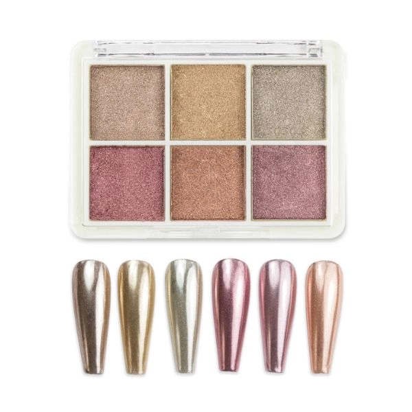 Molly Nails Mirror Nail Powder, No. 3