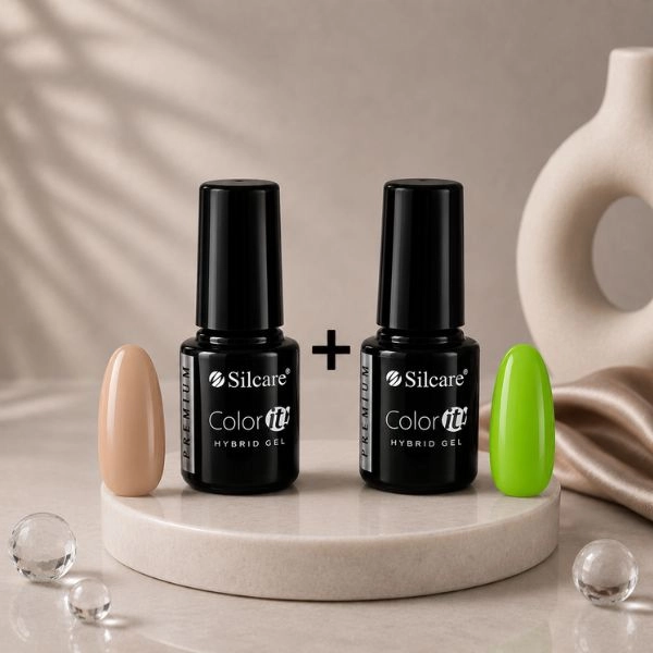 Silcare colored gel polish - 1+1 FREE PROMOTION