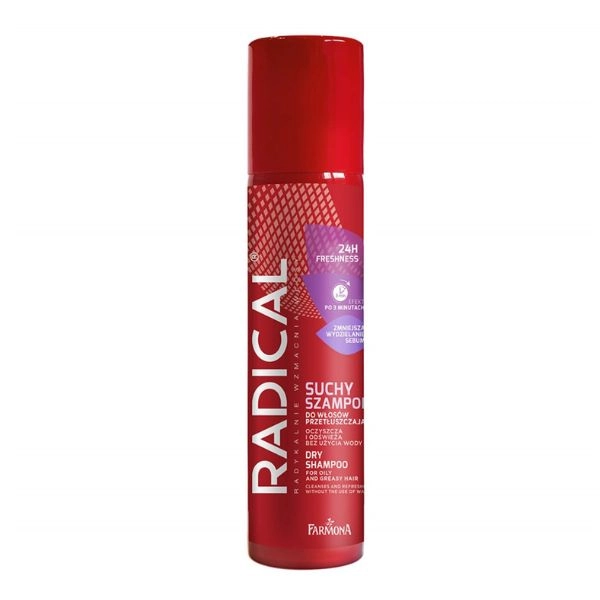 Farmona Radical Extra Freshness dry shampoo for oily hair, 180 ml